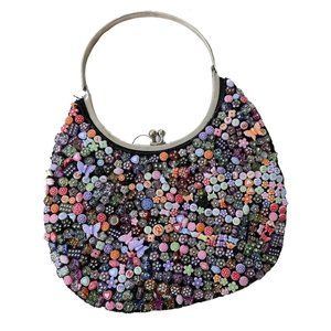 Vintage Embellished Purse Unique SASHA Beaded